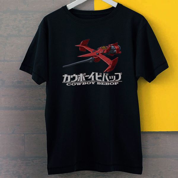 

fashion short creative printed swordfish spaceship spike spiegel cowboy bebop new black tees 3xlsummer sport sweatshirt hoodie t shirt