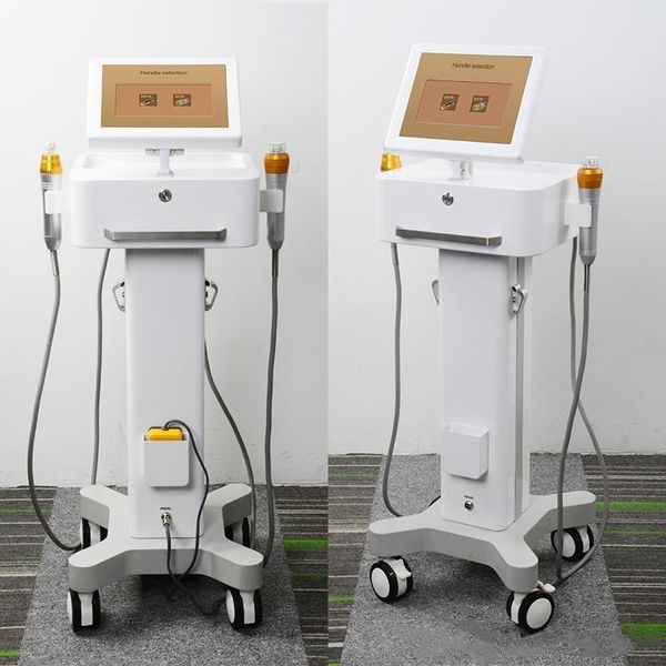 

microneedle machine fractional rf micro needle skin tightening anti wrinkle scar removal thermage machine mrf srf cooling handle