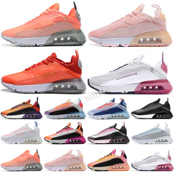 

2090 running shoes mens womens triple black neymar neon highlighter pink foam duck camo sneakers 2090s daily walking trainers