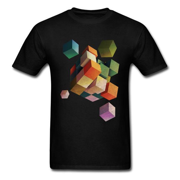 

deadly box 2018 t shirt scattered cube print black t shirt hip hop 3d geometric pattern design & tees sport hooded sweatshirt hoodie