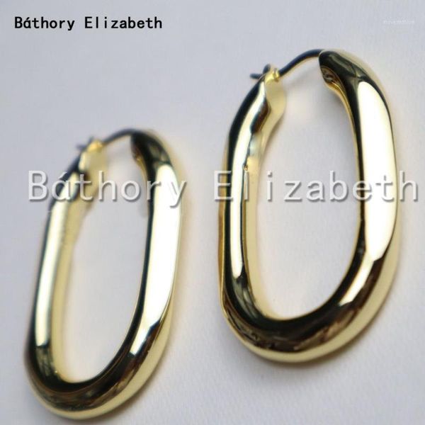 

elizabety hoop earrings gold color cute geometric small circle hoops earings fashion jewelry for women gift1, Silver
