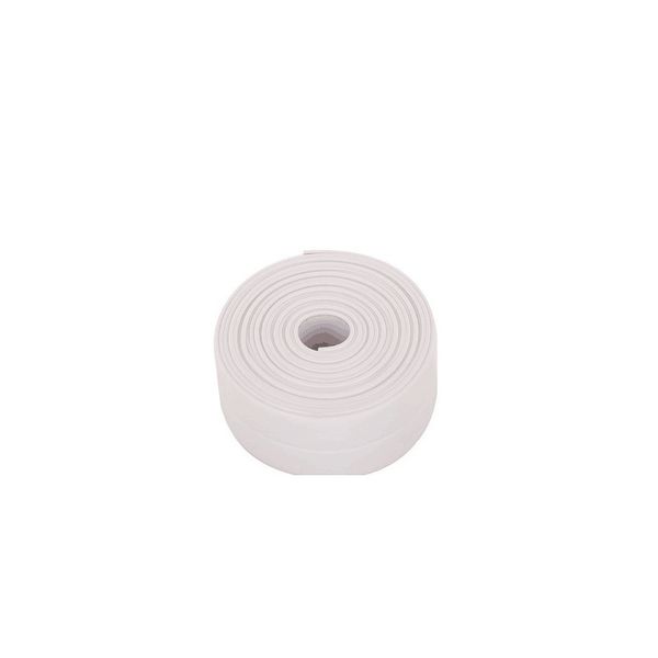 

white 3d wallpaper pvc self adhesive waterproof wall stickers bathroom shower sink bath seam gap sealing stripe tape baseboard f bbyfpk