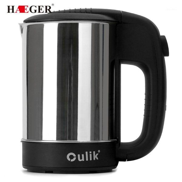 

0.5l mini electric kettle stainless steel 1000w portable travel water boiler1