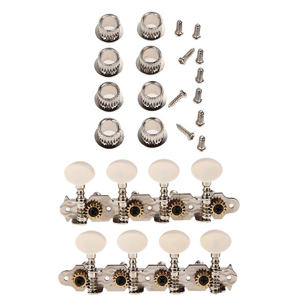 

4l 4r cream knobs tuning pegs machine heads string tuners set for mandolin