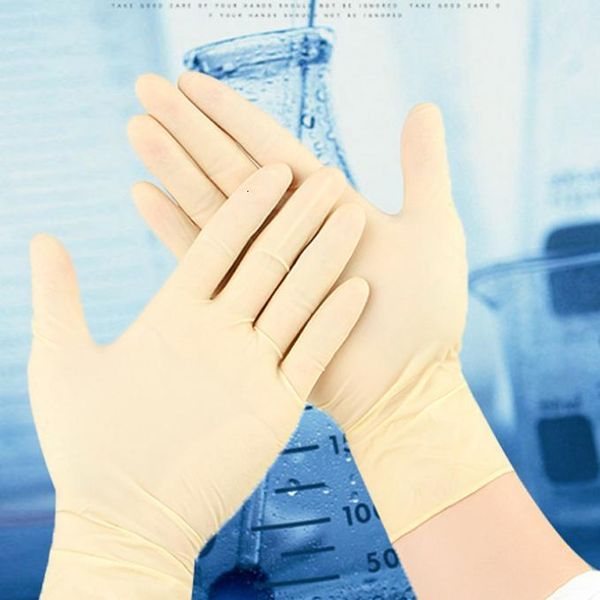 

household 50pcs disposable universal gloves latex garden cleaning gloves-l1