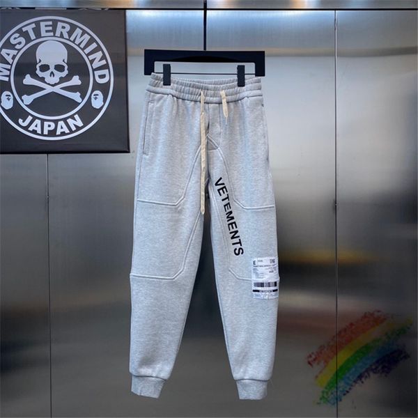 

pants men women tracking sweatpants letters printed label trousers, Black