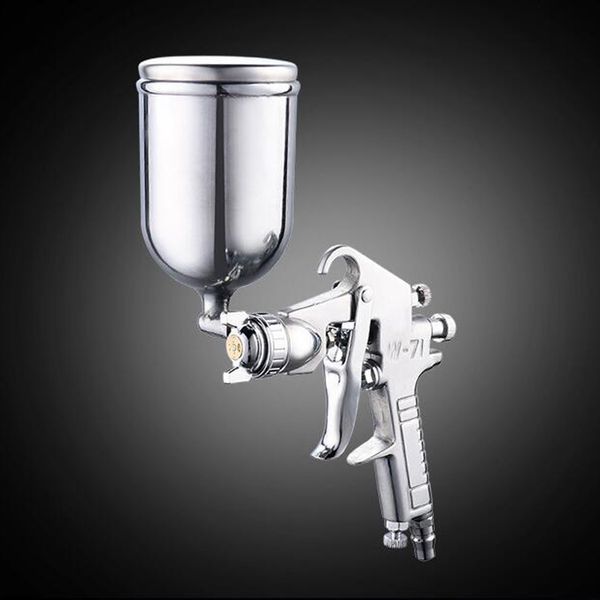 

w-71 hvlp mini spray paint gun air gravity feed smart repair touch up 400ml