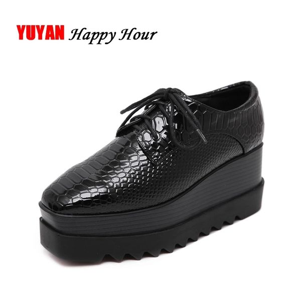 

new 2020 spring and autumn luxury height increasing women shoes flat platform brand fashion womens flats shoes black y069 #cf9f