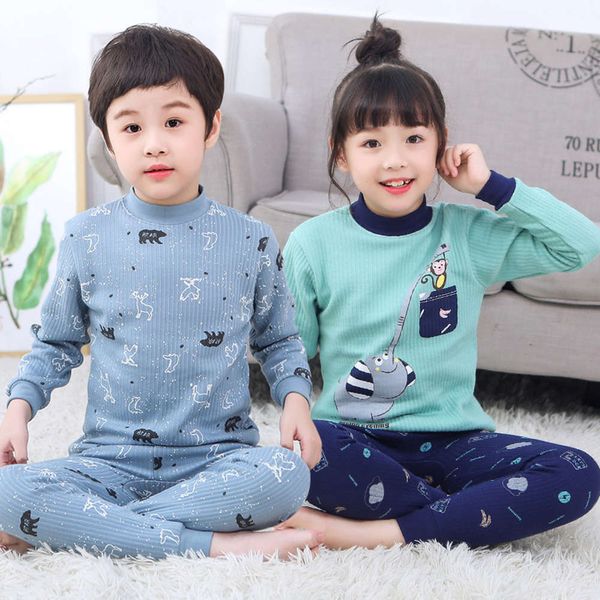 

in pajamas winter thickened new 2020 children's ysie, Blue;red
