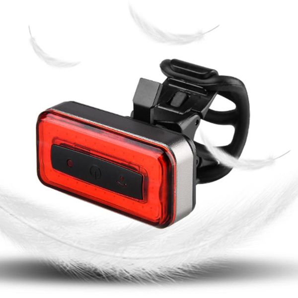 

taillight usb rechargeable bike super bright led rear light safety warning light night riding accessories