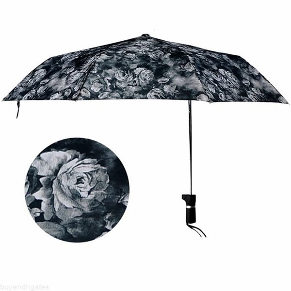 

fashion eccentricity floral umbrella parapluie windproof unti-uv umbrella rain men women non-automatic paraguas high quality