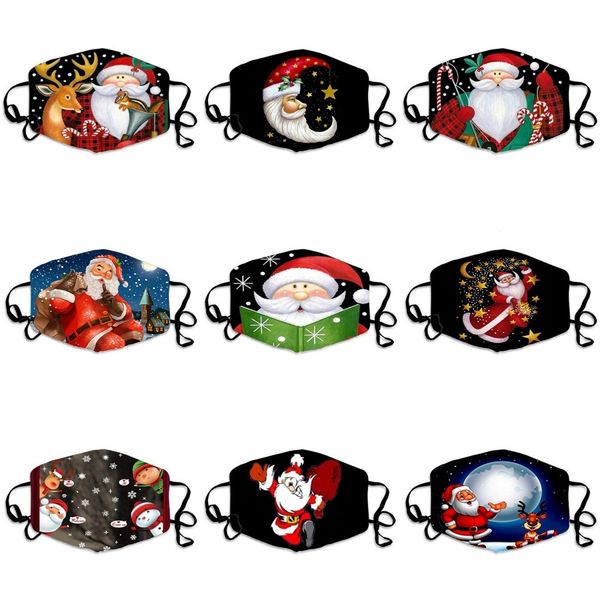 

realboyscartoon mouth mask anti pollution girls print face masks#432, Black