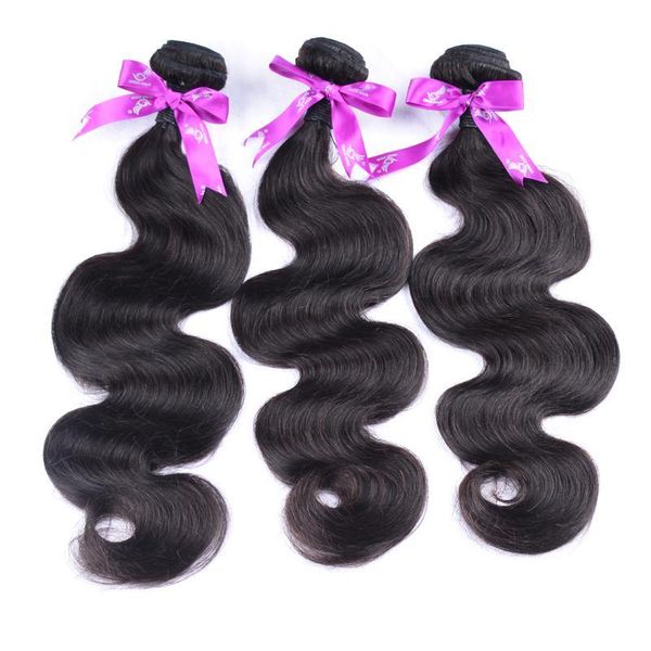 

irina peruvian virgin hair body wave beauty 6a peruvian virgin hair bundles peruvian human hair extensions weave body wave, Black