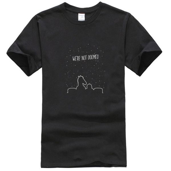 

100 cotton o neck custom printed tshirt men t shirt we are not doomed bojack women sport hooded sweatshirt hoodie