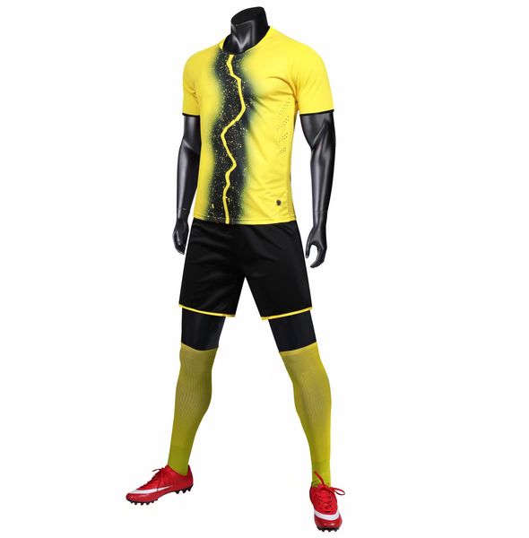 

1912 lastest men football jerseys outdoor apparel  wear product, Black;yellow
