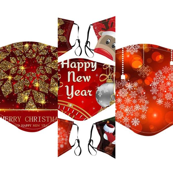 

dustproof face designer mask men women red christmas cotton masks snowflake socks deer print facemask in stoc outletshdr
