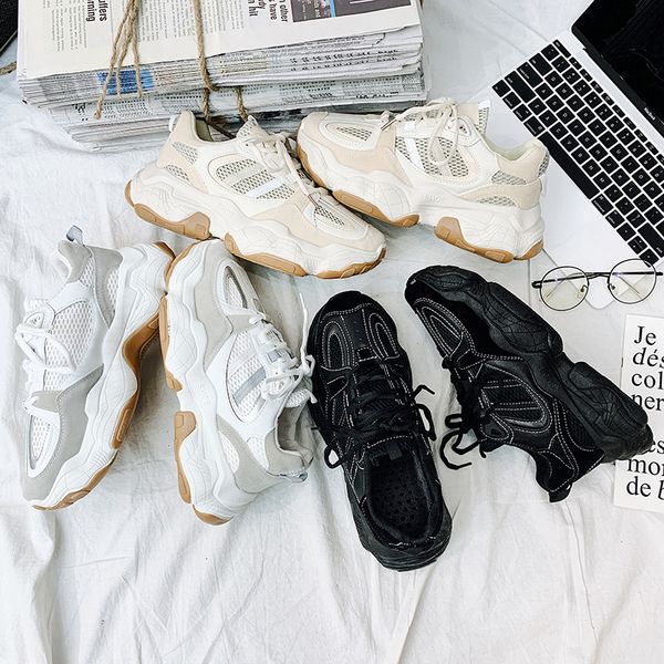 

2020men's fashion athletic men shoes comfortable sneakers, Black;brown