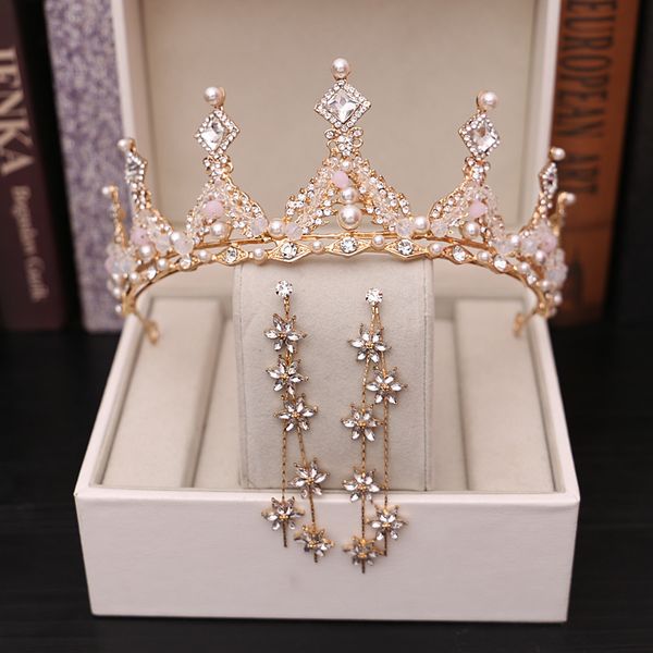 

bridal crown korean princess net red 18 year old headdress dress accessories wedding suit, Silver