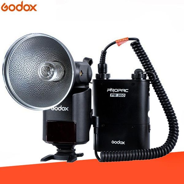 

godox witstro ad360 ad-360 (360w/s gn80 hoe)flash +pb960 4500mah battery powerful and portable barebulb flash +trigger