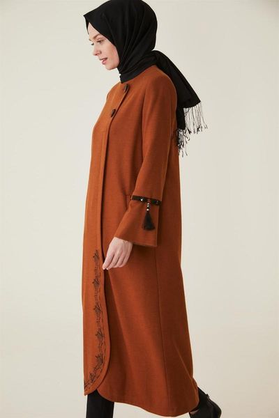 

women's down & parkas doque 57010 women 's hijab winter coat tile, Black