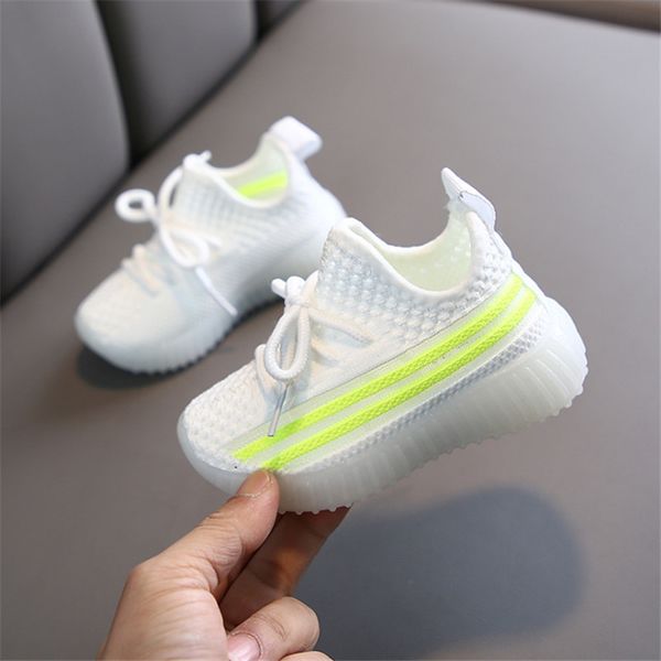 

dimi 2020 autumn children shoes boys girls sport shoes fashion breathable baby shoes soft bottom nonslip casual kids sneakers t20, Black;red
