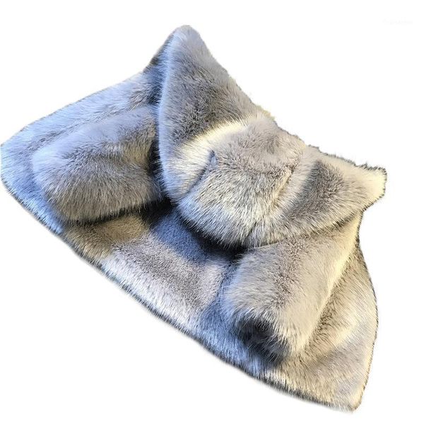 

girl winter faux fur coat elegant solid warm fur coat for 6month-12years girls children toddler kids thick outerwear1, Blue;gray
