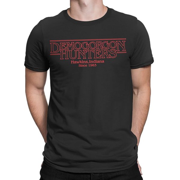 

new summer cool tee shirt t shirt netflix inspired-demogorgan hunters tee shirt black t-shirt sport hooded sweatshirt hoodie