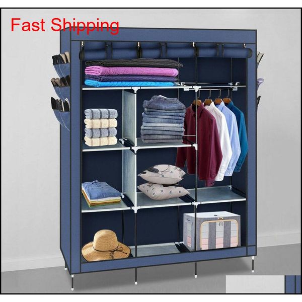 

portable closet wardrobe clothes shoe rack storage or qylkhe bwkf