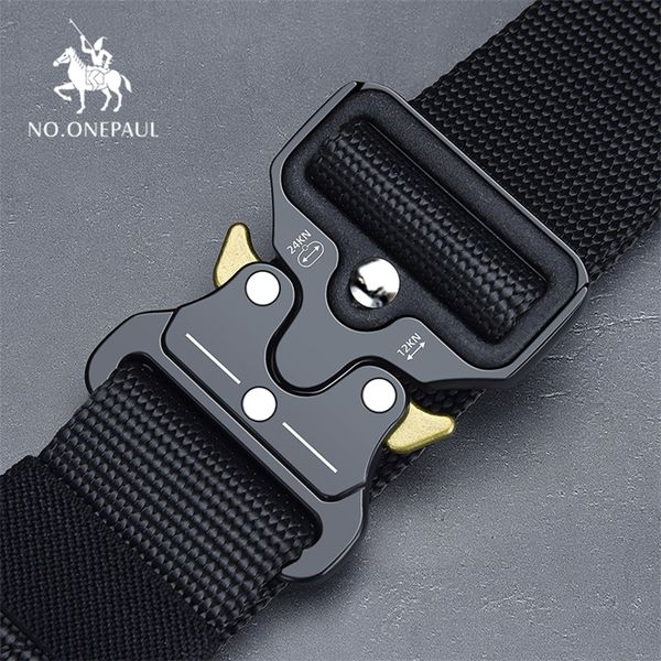 Cintura tattica genuina lega a sgancio rapido accessori sportivi in nylon morbido militare fibbia all'aperto sport da battaglia 220211