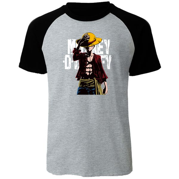 

sport raglan t-shirts men japan amine t shirts one piece luffy t-shirt streetwear 2019 summer breathable tee shirt