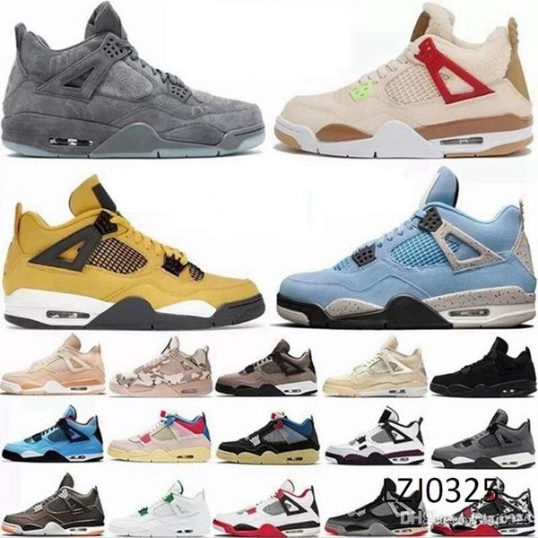 

the new jumpman boots womens mens sail 4 4s basketball shoes fire red bred punch black cat trainers women sports sneakers dhlz4