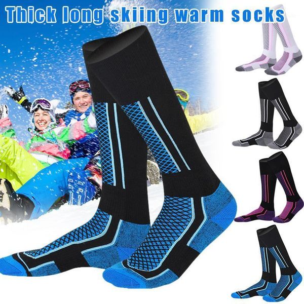 

newly ski socks stockings thermals for winter sport outdoor camping hiking bn991, Black