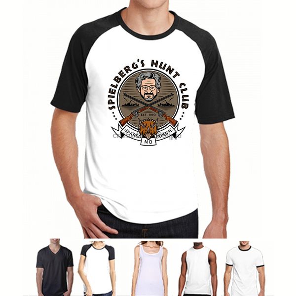 

printed men t shirt tshirt short sleeve new style tricera hunt club steven spielberg women t shirt sport hooded sweatshirt hoodie