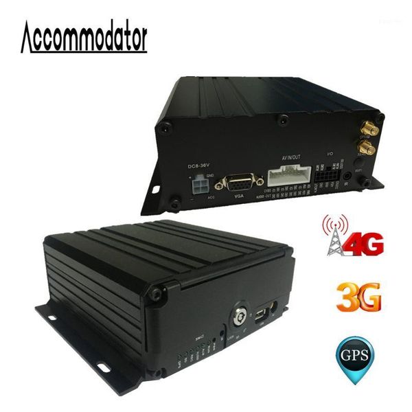 

gps 3g 4g mdvr ahd 1080p vehicle car trailer truck taxi school bus hdd sd card 4 channels mobile dvr1, Black;white