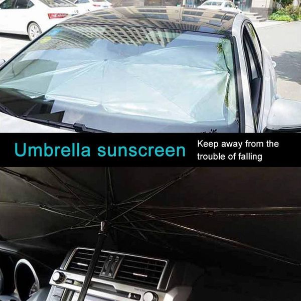 

auto sun shade protector parasol car front window sunshade covers uv-protective interior windshield protection accessories1