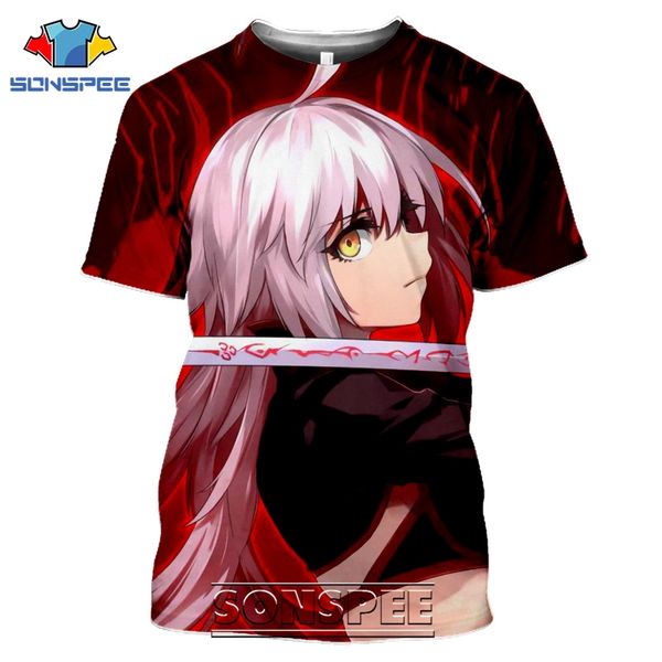 

fate series grand order anime 3d print shirts anime oversized plus size men clothing
