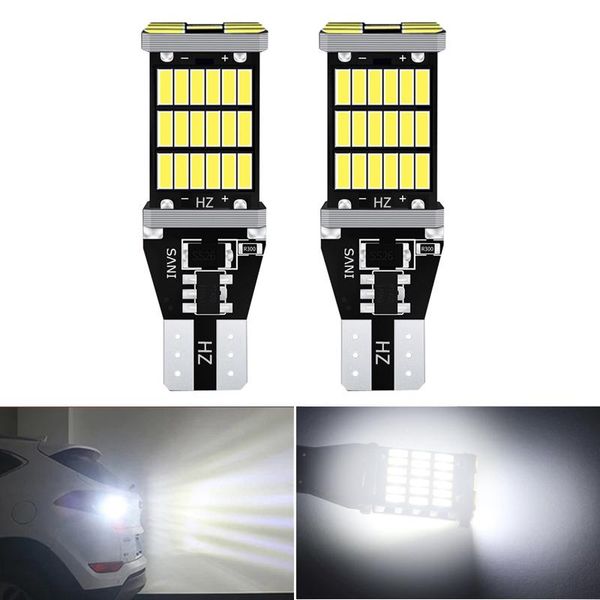 

2pcs t15 led canbus 921 w16w car backup reverse bulb lights for e46 e39 e90 e60 e36 f30 f10 e30 e34 x5 e53 m m3 m4 z4 z3