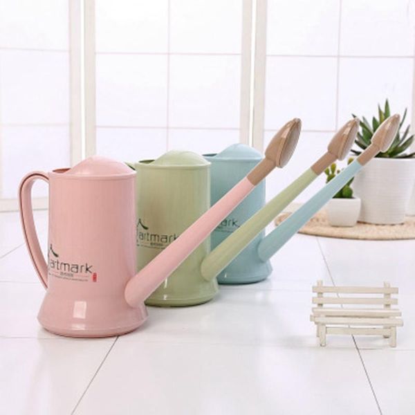 

watering equipments 2 liter plastic can flower plant shower tool detachable long mouth kettle garden irrigation spray bottle1