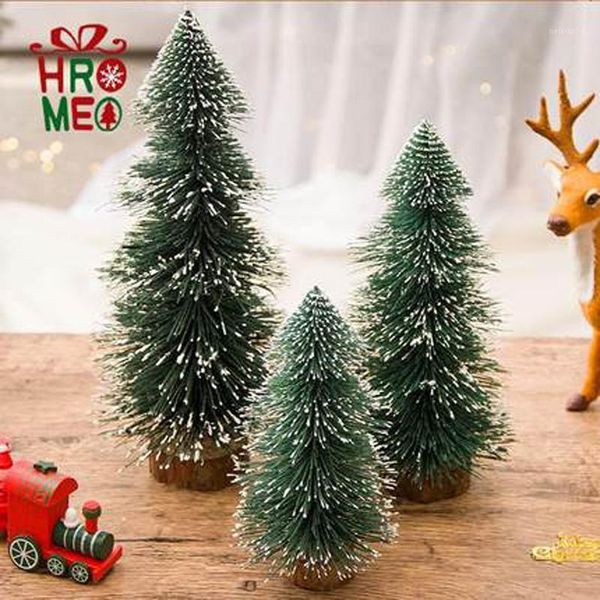 

christmas decorations hromeo deskdecoration mini tree flocking pagoda small cedar1