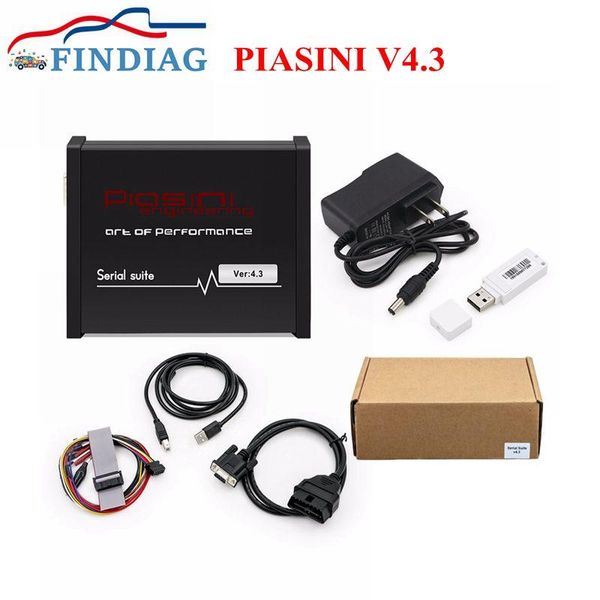 

new red pcb work more vehicles no need active black serial suite engineering piasini v4.3 master full version with usb dongle