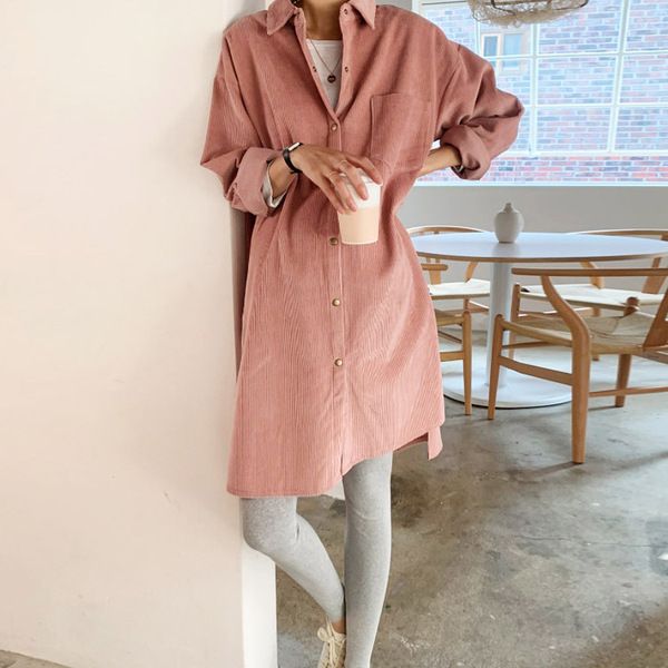 

мода одежда для беременных может кормить грудью беременных женщин с толстыми пальто, длинные вельветовые рубашки для беременных женщин весно, White