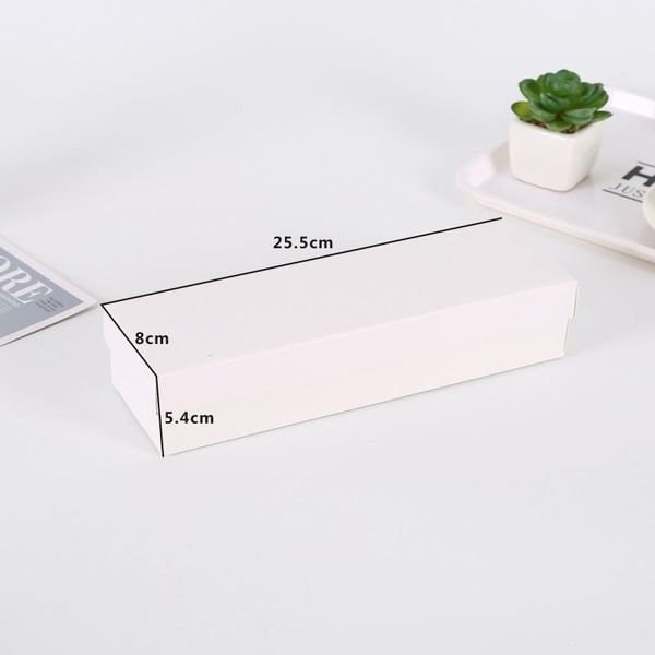 

lbsisi life 10pcs 25.5x8x5.4cm biscuit egg yolk crisp packaging paper box marble kraft pink white handmade gift favor bbay show wmtthr