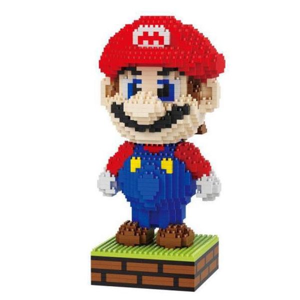 

2018 новый balody мини-блоки большого размера mario diy строительство игрушки большие one piece кирпичи cute аукцион juguetes для детей игру