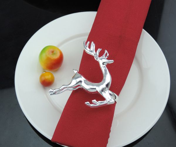 

claus table 25# ring 1pc decor santa napkin holder christmas dinner tableware decoration kitchen accessories
