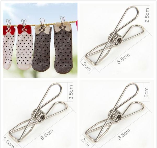 

multifunction spring clothes clips stainless steel pegs for socks ps hang rack parts portable bathroom hangers accessories