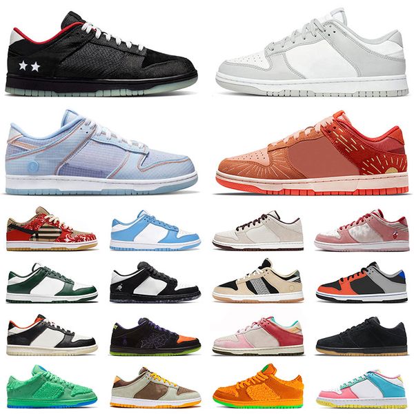 

[24hours online] mens women sb running shoes 2022 new fog grey scrap sea glass archeo brown ice blue unc sun shine designer sneakers low fla