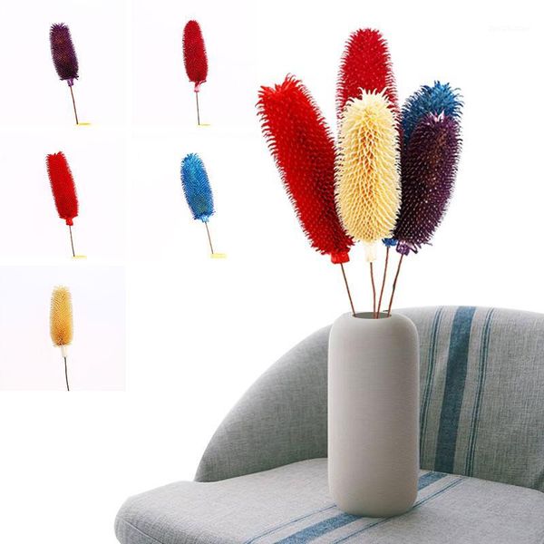 

dipsacus sativus dry flowers artificial flowers handmade ornament for wedding party home decoration diy craft bouquet accessory1