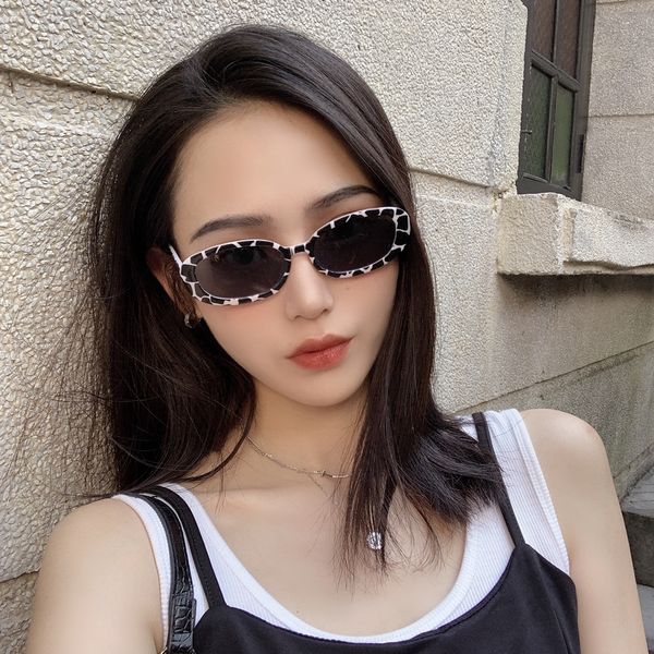 

han's new anti-wear sunglasses, White;black