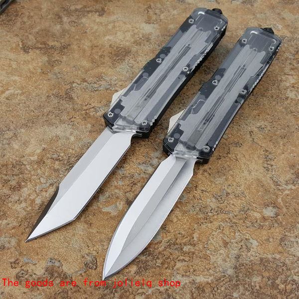 

double automatic theone action tactical pocket scarab knife knife outdoor hunting self defense rescue survival knife micro makora ho qynf mi