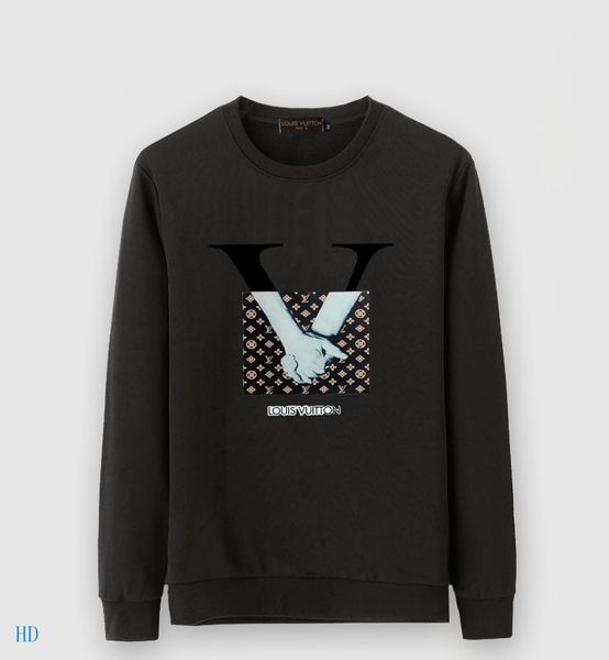 

2021 new fashion men's solid color sweatshirt letter pattern printing men's fashion designer hoodie men and women couple hip ho, Black